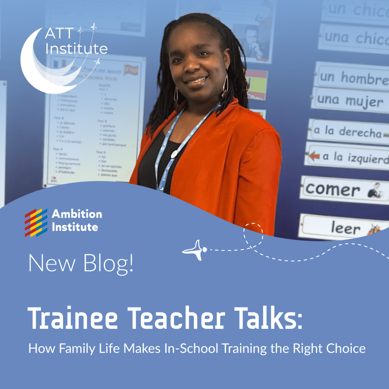 Ambition Institute Trainee Teacher Talks: Paoletta Ebonga